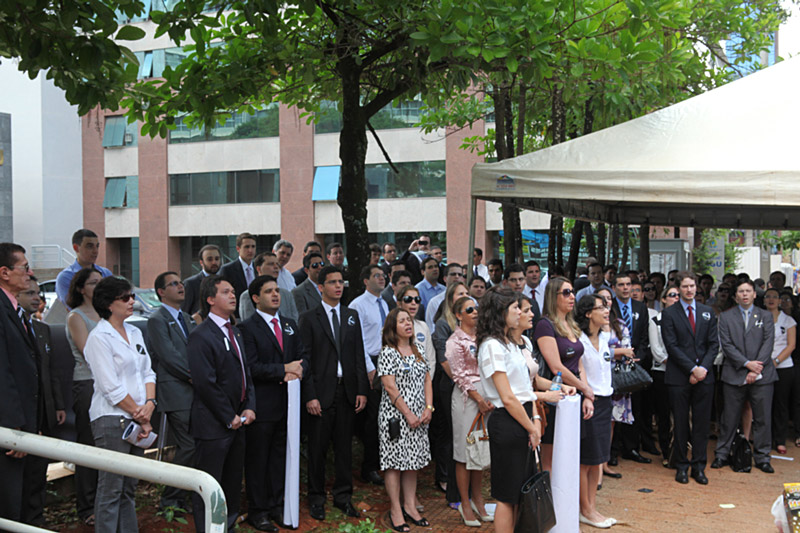 SINPROFAZ reforça movimento Fora Adams em mobilização na AGU