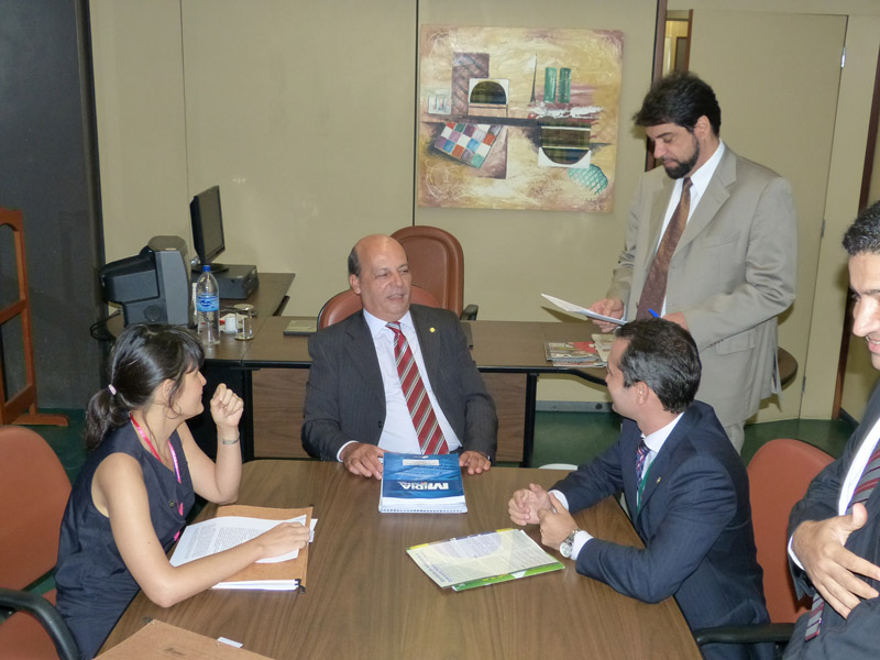 Presidente da CTASP recebe SINPROFAZ