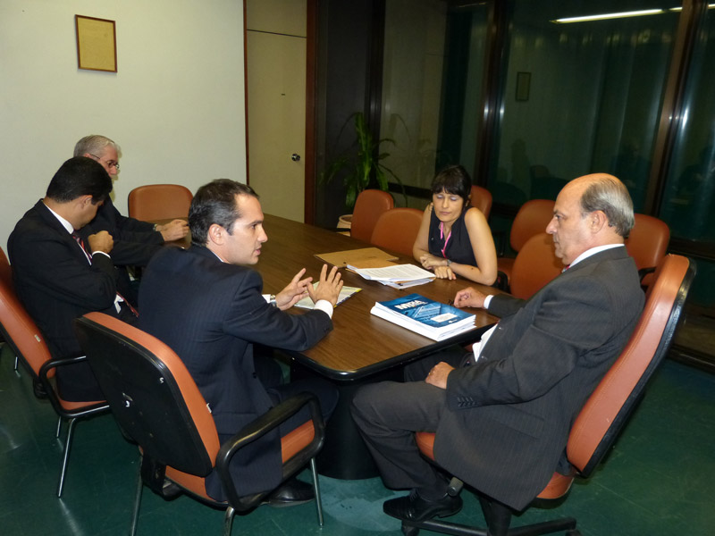 Presidente da CTASP recebe SINPROFAZ