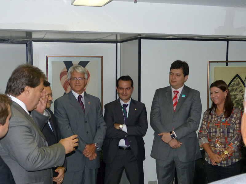 SINPROFAZ reúne-se com líder do PTB no Senado