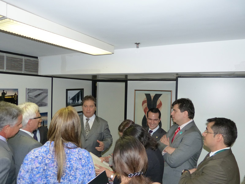 SINPROFAZ reúne-se com líder do PTB no Senado