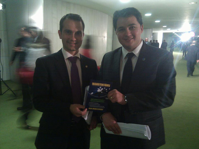 Presidente do SINPROFAZ/Forvm Nacional Allan Titonelli - Deputado Efraim Filho