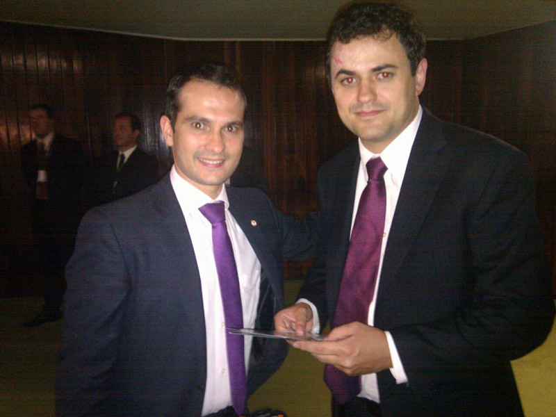 Presidente do SINPROFAZ/Forvm Nacional Allan Titonelli - Deputado Glauber Braga